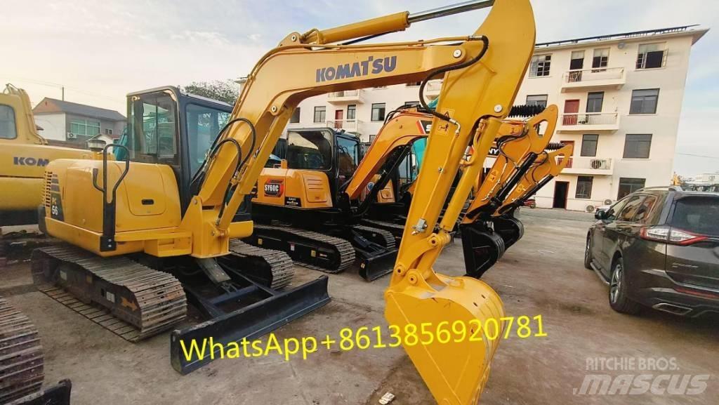 Komatsu PC 56-7 Mini Escavadoras <7t