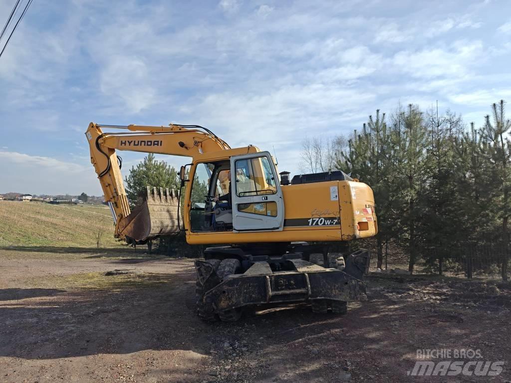Hyundai 170W-7 Escavadoras de rodas