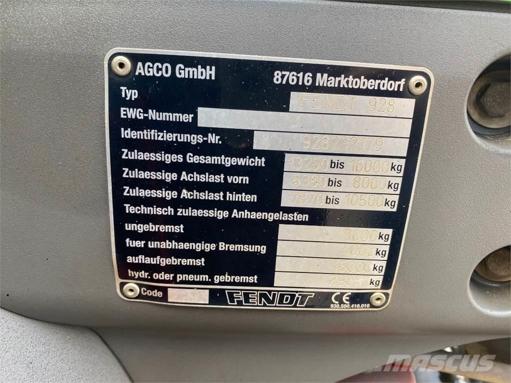 Fendt 930 Vario Tratores Agrícolas usados