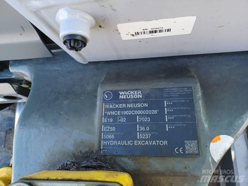 Wacker Neuson EZ50 Escavadoras de rastos