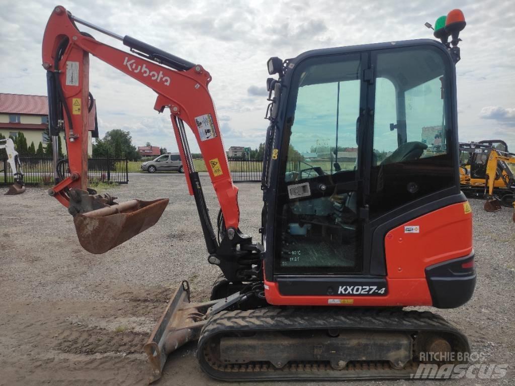 Kubota KX 027-4 Mini Escavadoras <7t