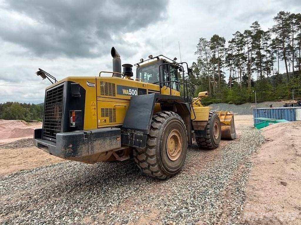 Komatsu WA500-6 Pás carregadoras de rodas