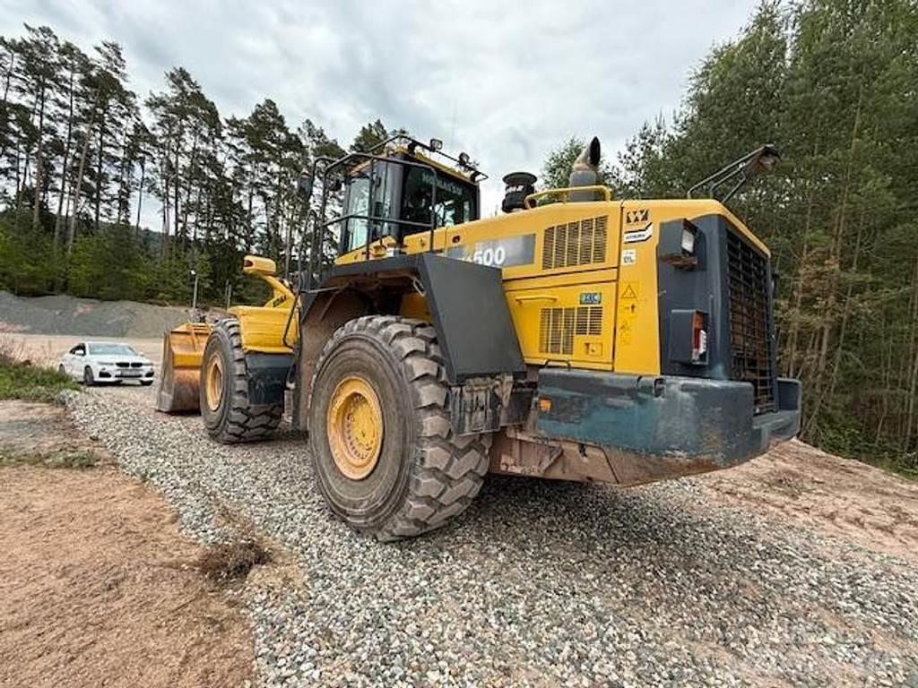 Komatsu WA500-6 Pás carregadoras de rodas