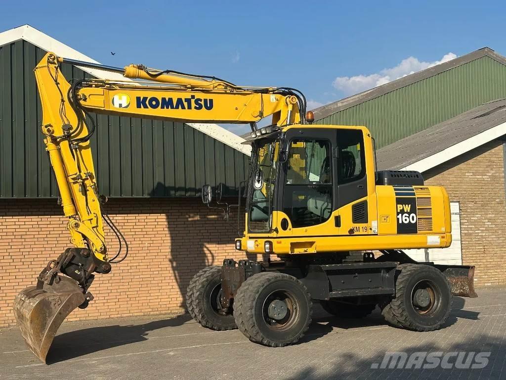 Komatsu PW160-8 Escavadoras de rodas