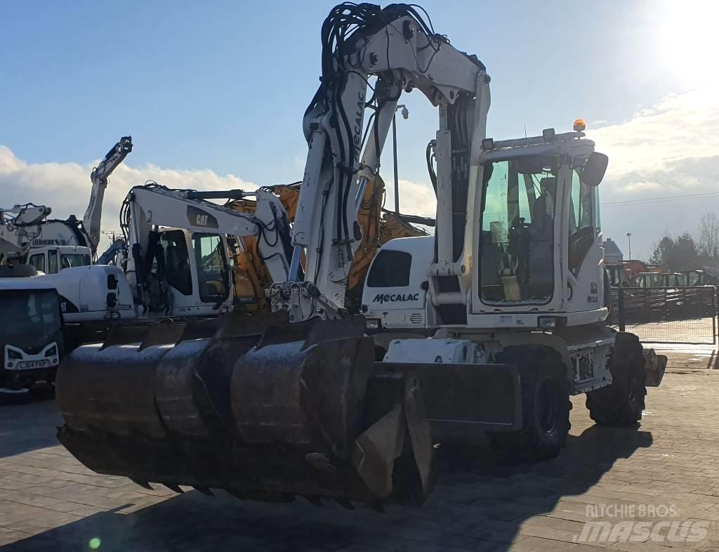 Mecalac 714 MWE Escavadoras de rodas