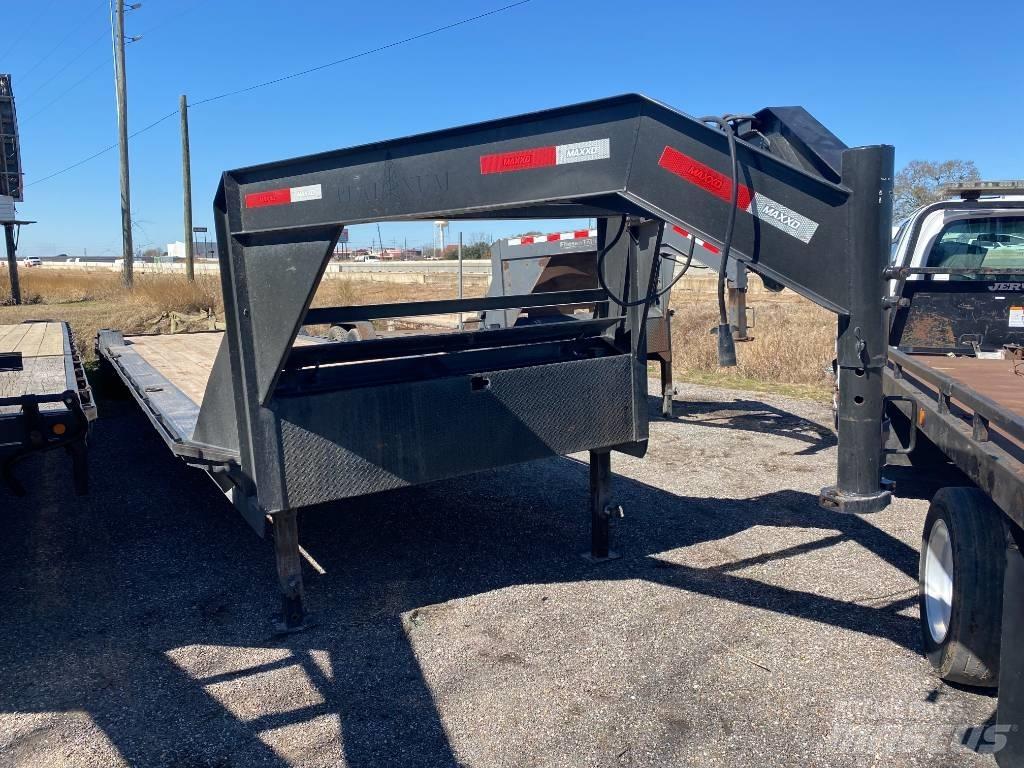 Maxey Gooseneck Reboques estrado/caixa aberta