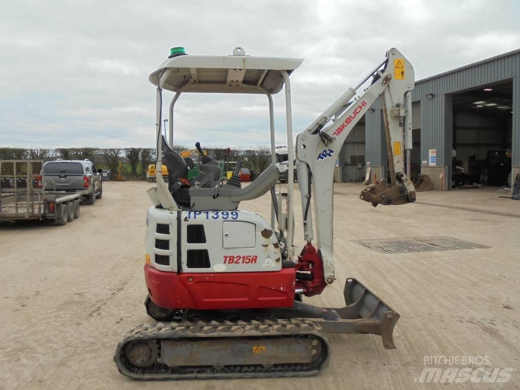 Takeuchi TB215R Mini Escavadoras <7t