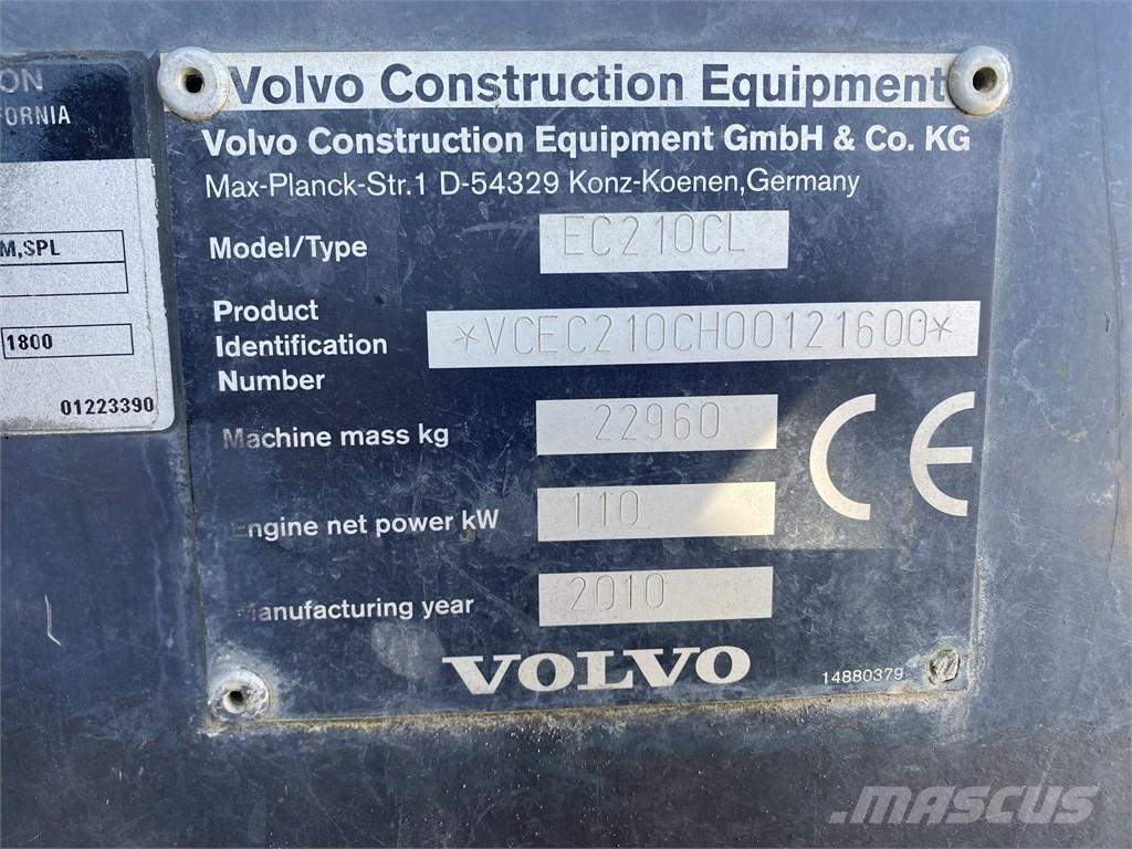 Volvo EC 210 C L Escavadoras de rastos