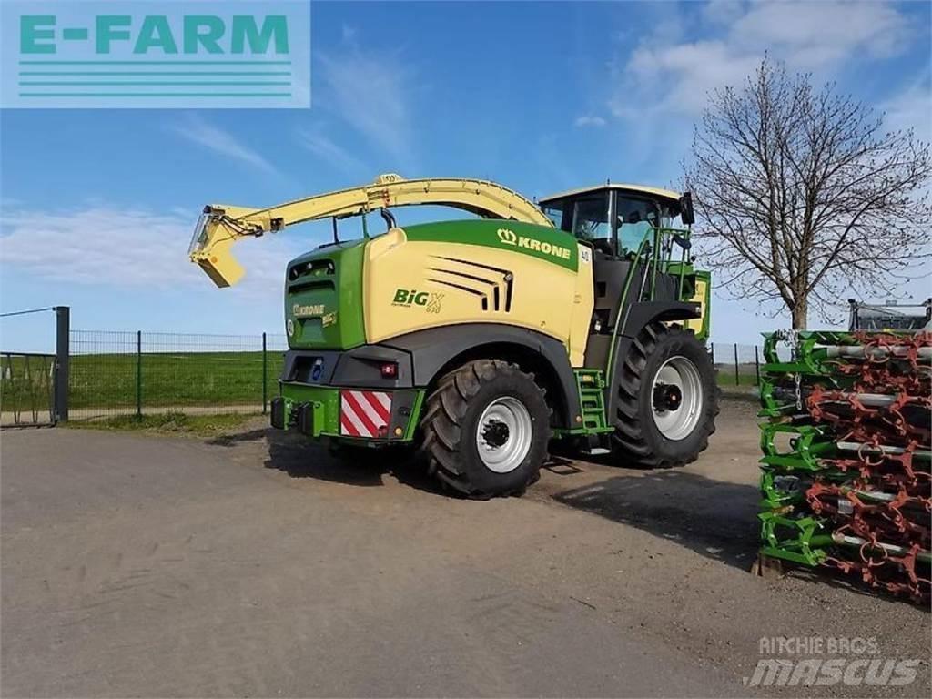 Krone big x 630 Forrageiras auto-propulsionadas