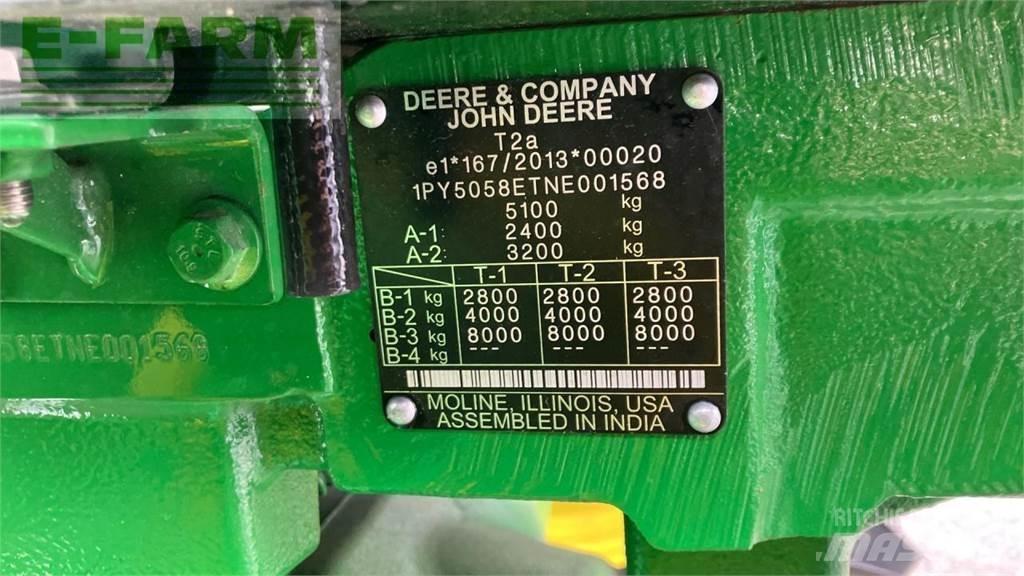 John Deere 5058E Tratores Agrícolas usados