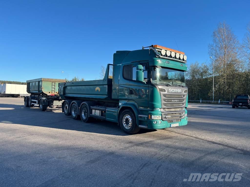 Scania R580 8x4 Camiões basculantes