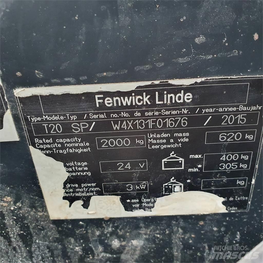 Linde T20SP kurz Porta palettes
