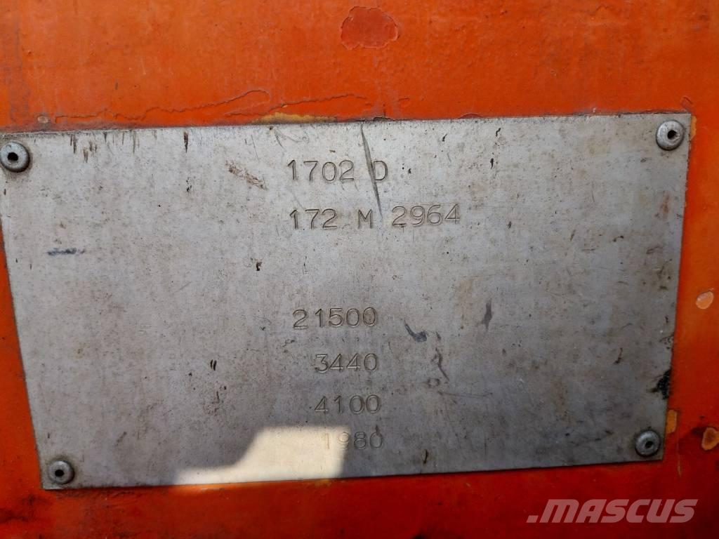 Atlas 1702 D Escavadoras de rodas