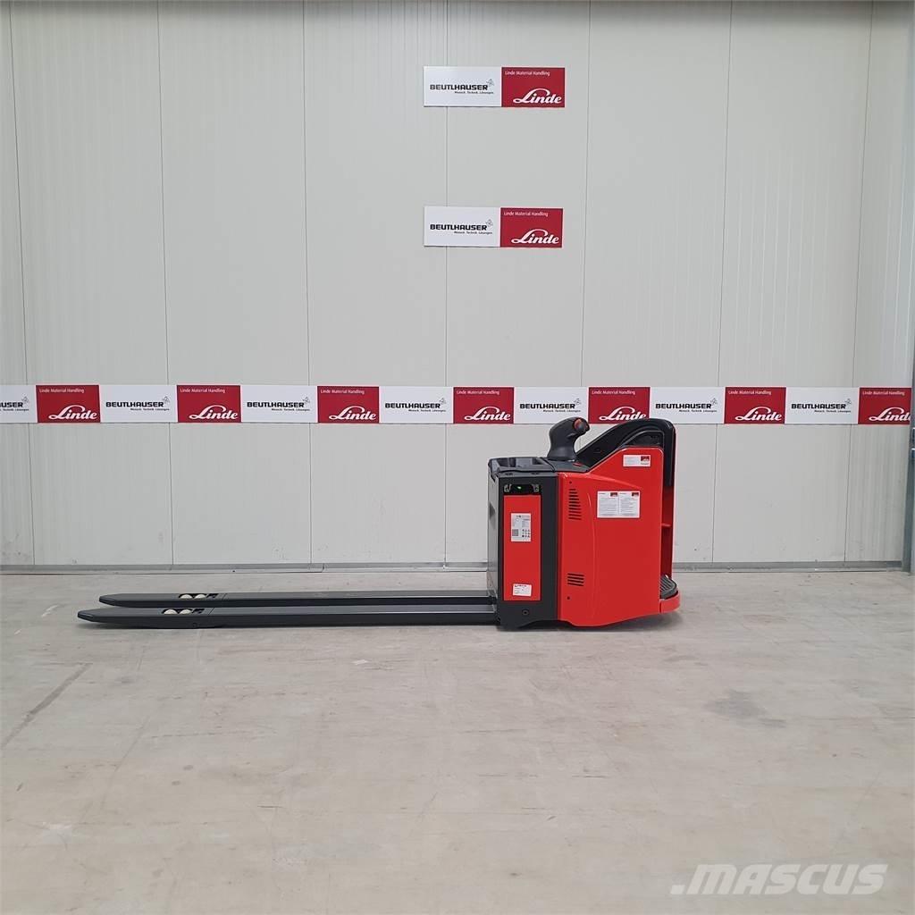 Linde T20SP lang Empilhador para operador externo