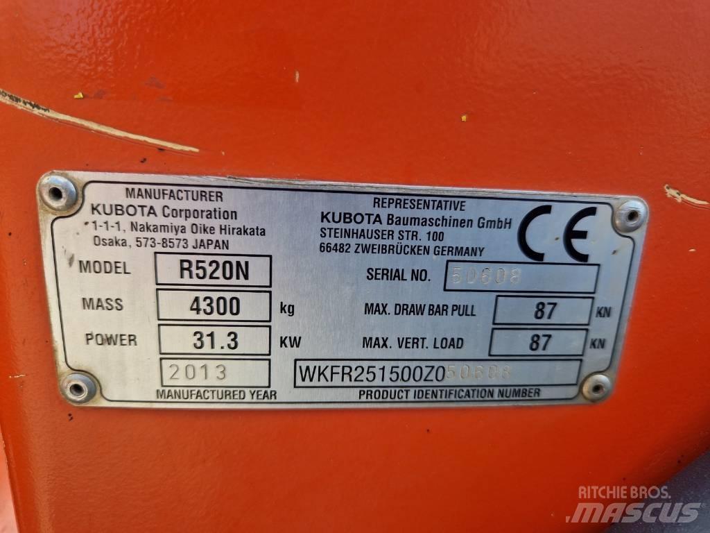 Kubota R 520 N Pás carregadoras de rodas