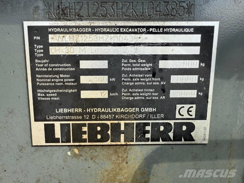 Liebherr LH 30 M Manipuladores de resíduos / indústria