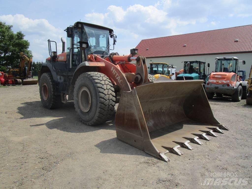 Hitachi ZW 220  Waage Pás carregadoras de rodas