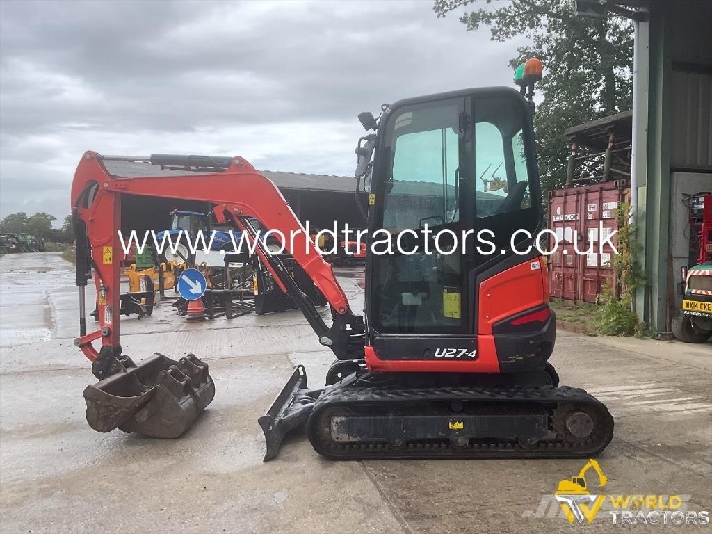 Kubota U 27-4 Mini Escavadoras <7t