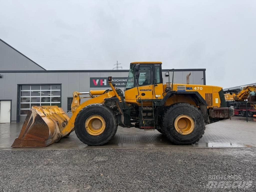 Komatsu WA 470-5 Pás carregadoras de rodas