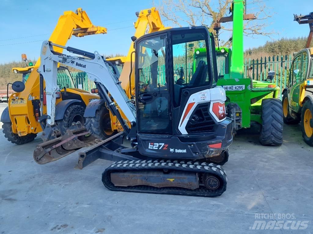 Bobcat E 27 Mini Escavadoras <7t