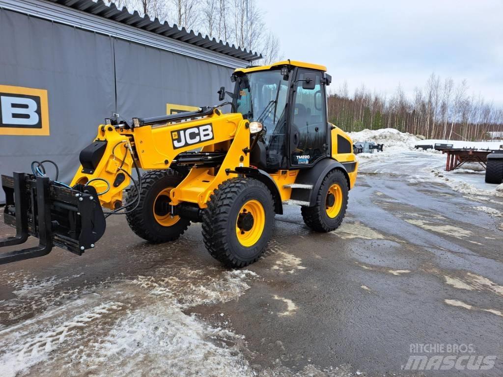 JCB TM 220 SV Pás carregadoras de rodas