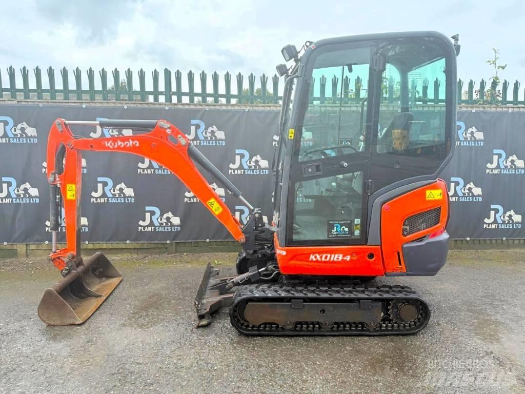Kubota KX 018-4 Mini Escavadoras <7t