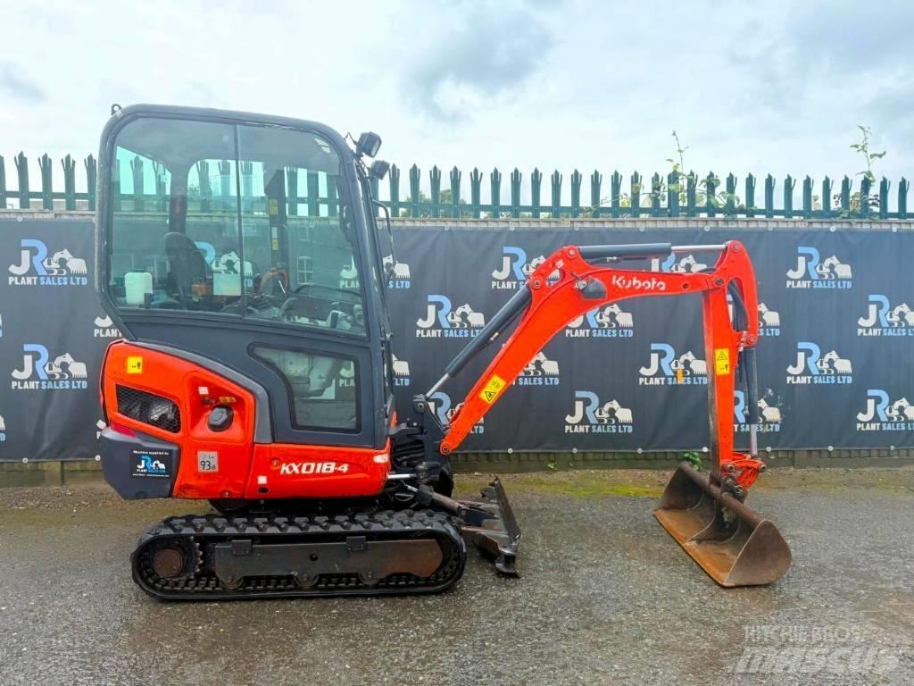 Kubota KX 018-4 Mini Escavadoras <7t