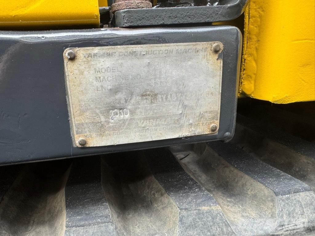 Yanmar C 30 R-2 Dumpers de lagartas