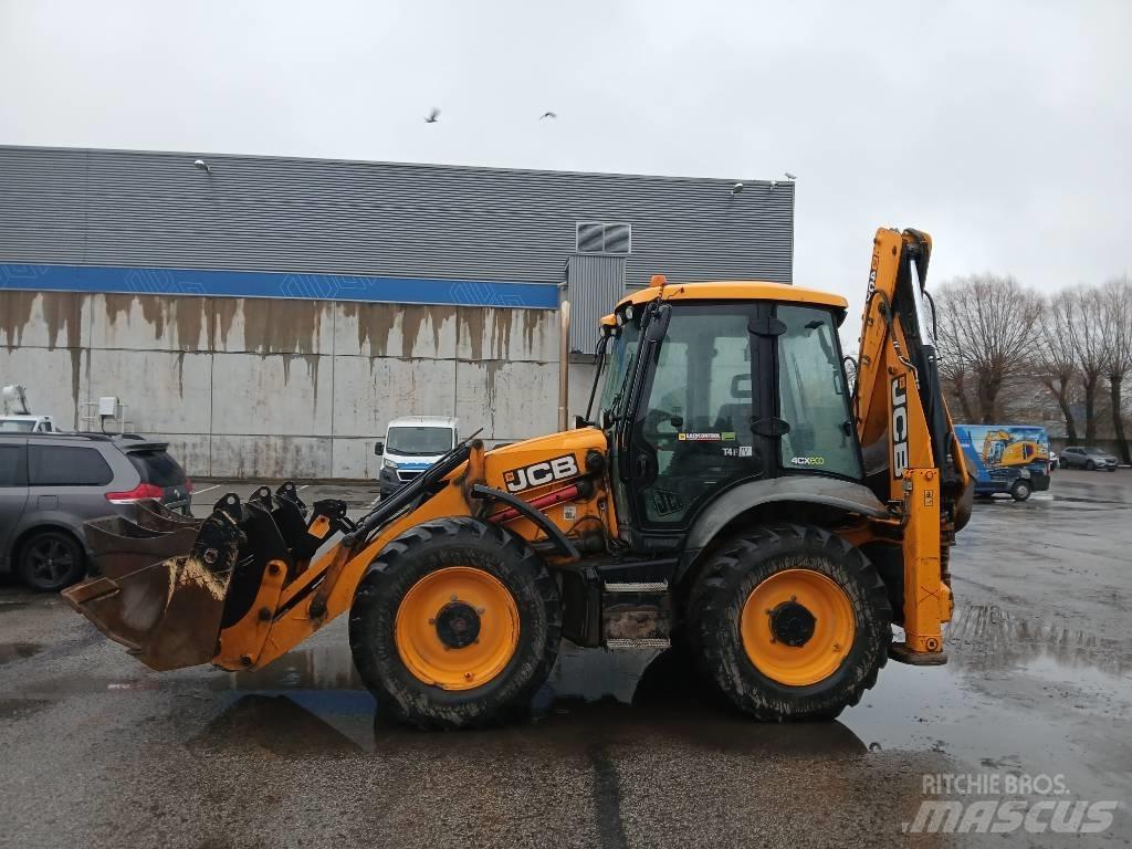 JCB 4cxAEC joystick Retroescavadoras