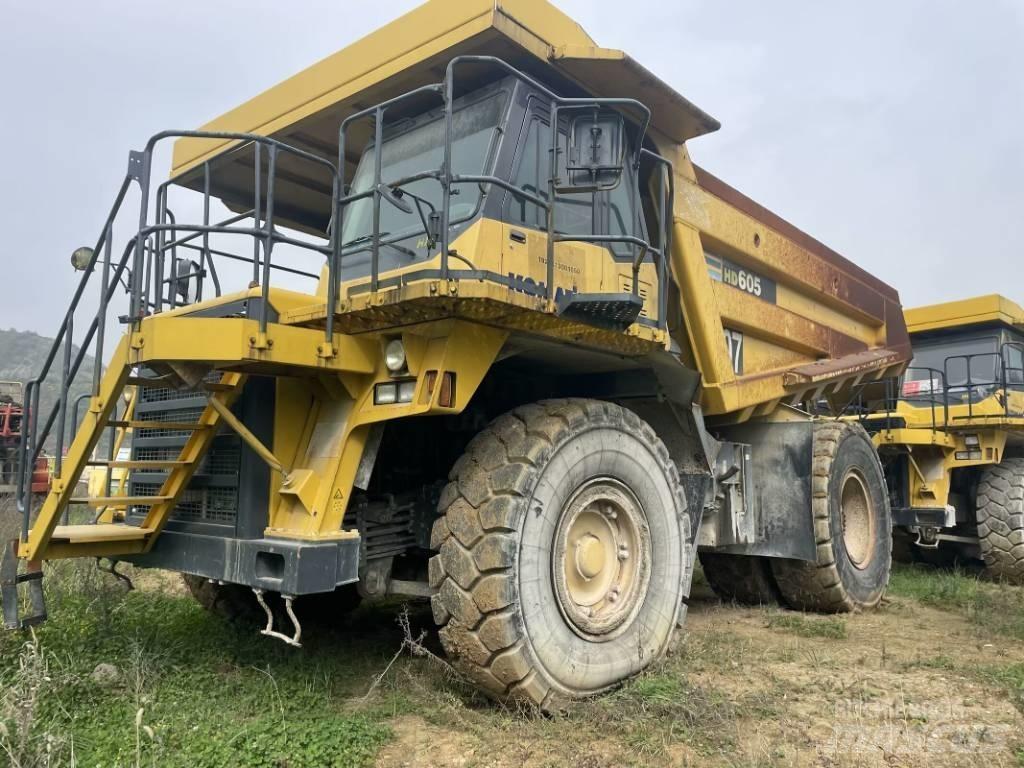 Komatsu HD 605-7 Camiőes dumper basculantes rígidos