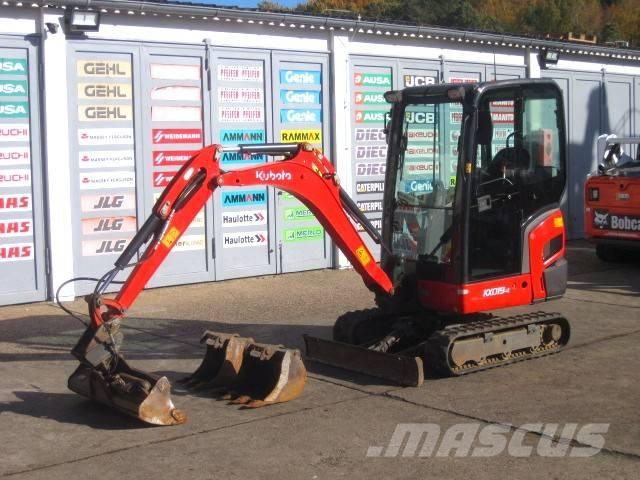 Kubota KX019-4 Mini Escavadoras <7t