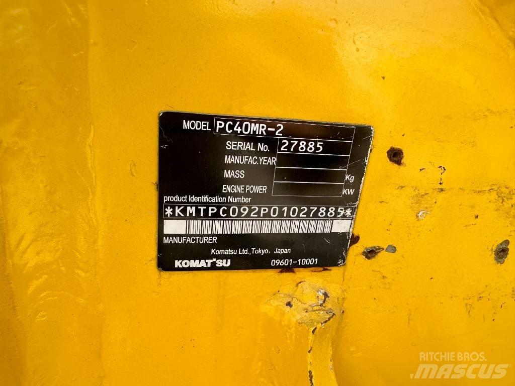 Komatsu PC 40 Mini Escavadoras <7t