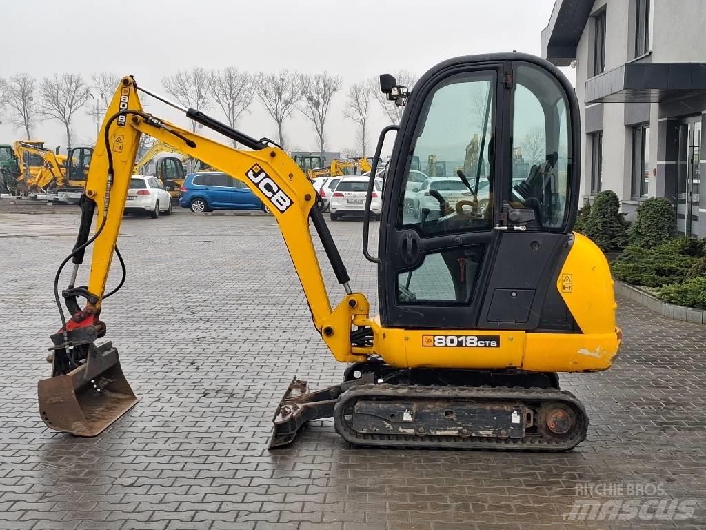 JCB 8018 CTS Mini Escavadoras <7t