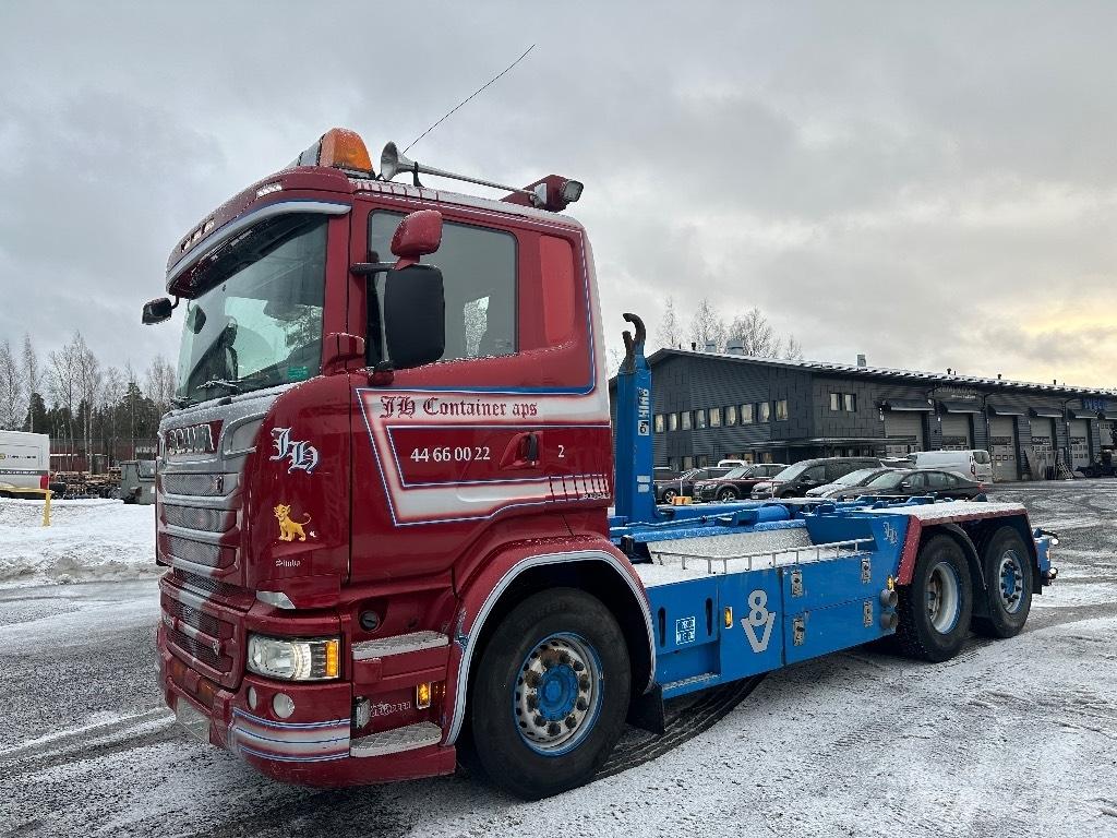 Scania R580 6x2*4 Camiões Ampliroll