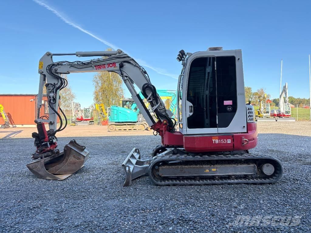 Takeuchi TB153FR Mini Escavadoras <7t
