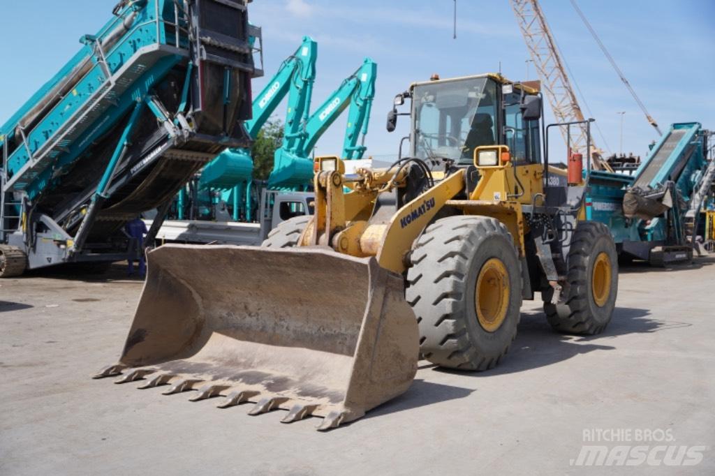 Komatsu WA 380-6 Pás carregadoras de rodas