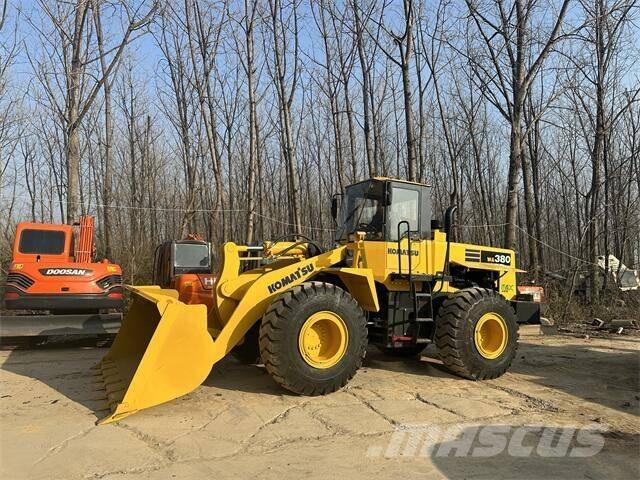 Komatsu WA380 Pás carregadoras de rodas