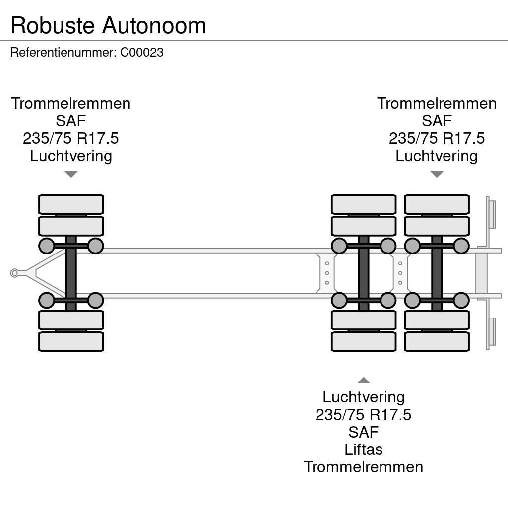 Robuste Autonoom Reboques estrado/caixa aberta
