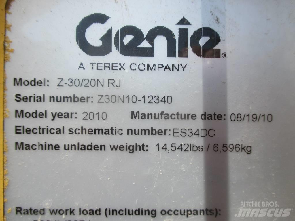 Genie Z 30/20 N RJ Elevadores braços articulados