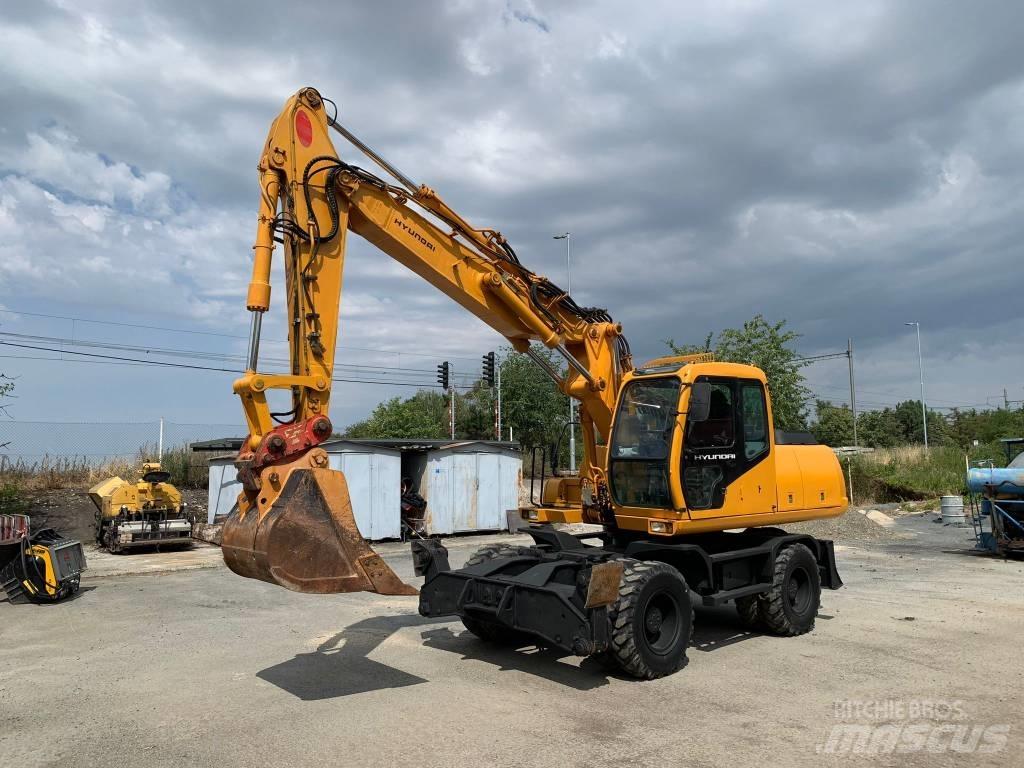 Hyundai ROBEX 170W-3 Escavadoras de rodas