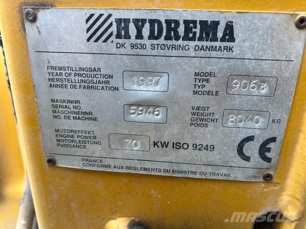 Hydrema 906 B Retroescavadoras