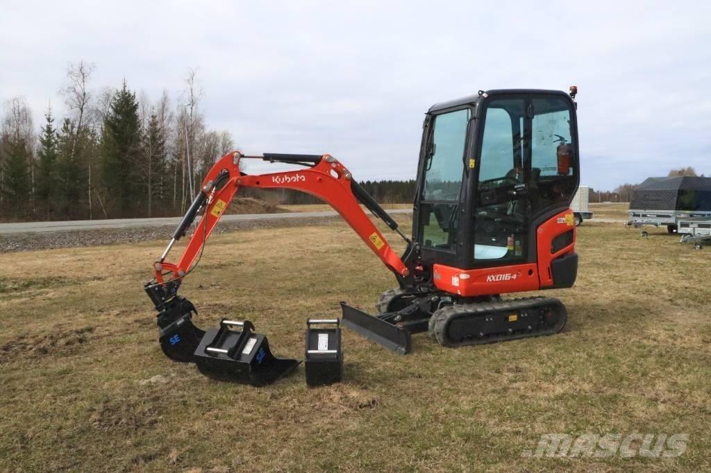 Kubota KX016-4 Mini Escavadoras <7t