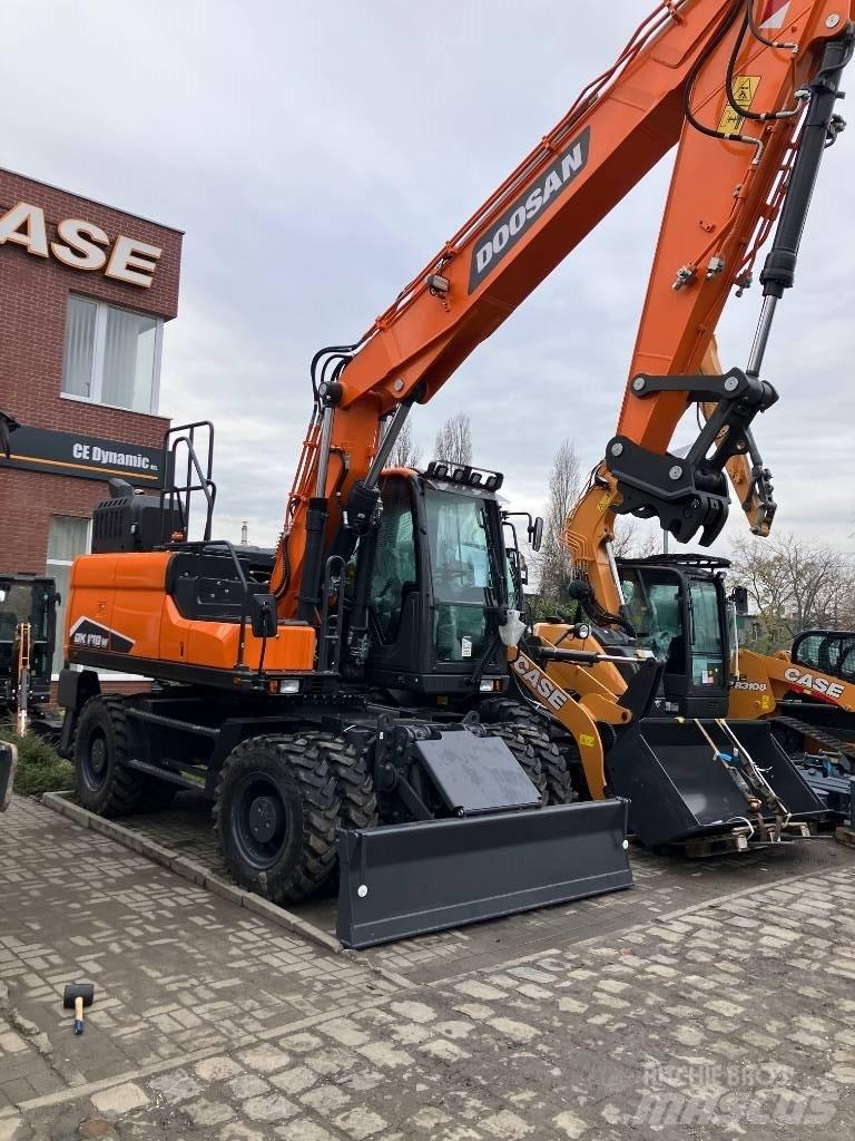 Doosan DX 170 W-7 Escavadoras de rodas