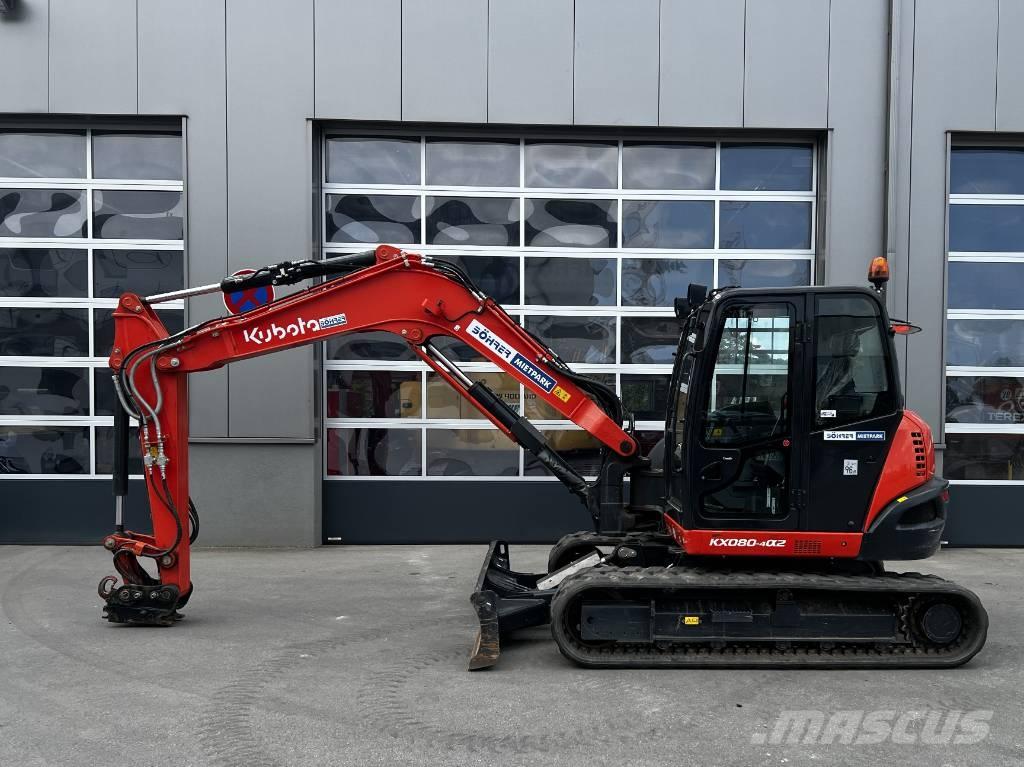 Kubota KX 080-4 | OQ45 Escavadoras Midi 7t - 12t