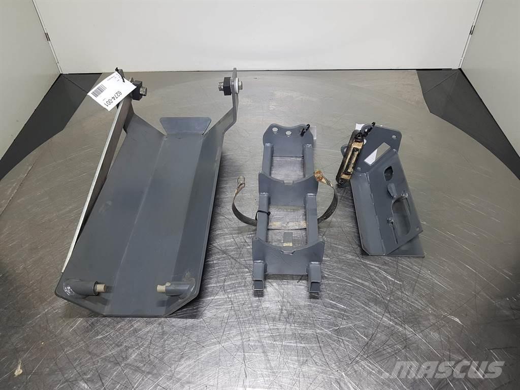 Liebherr L 546 Chassis e suspensões