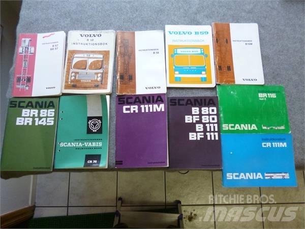  Instruktionsböcker Outros Autocarros