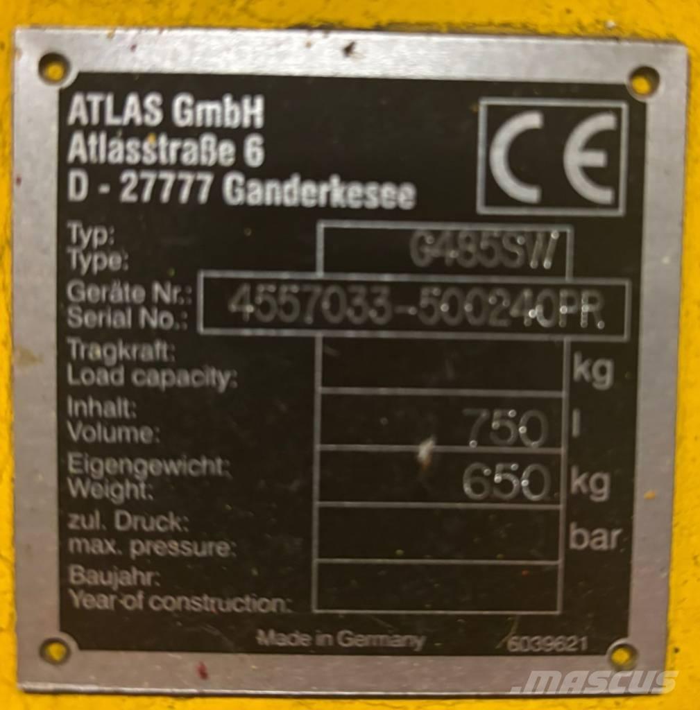 Atlas T620 Kantelbak Baldes