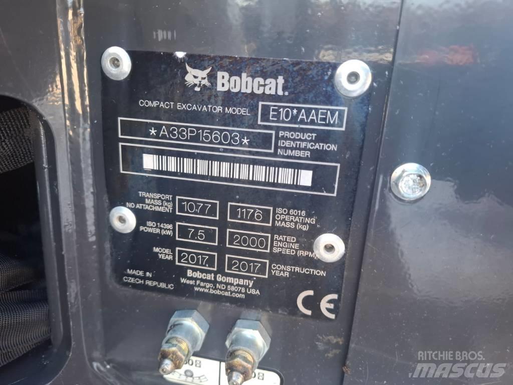 Bobcat E 10 Mini Escavadoras <7t