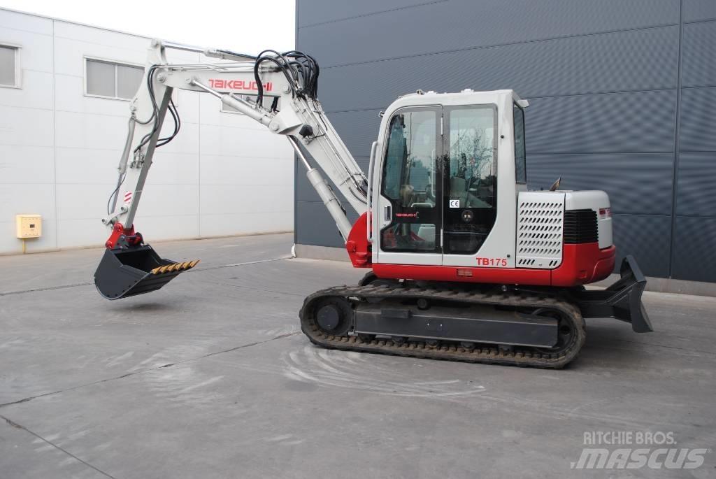 Takeuchi TB175 Mini Escavadoras <7t