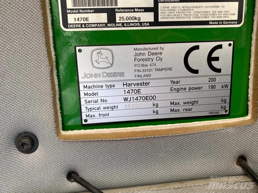 John Deere 1470 E Processadores florestais